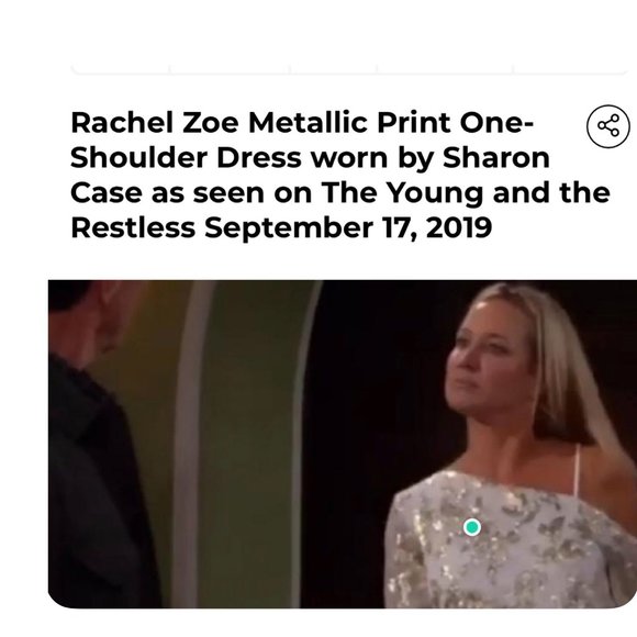 Rachel Zoe Flora One-Shoulder Dress 0 - Picture 2 of 8